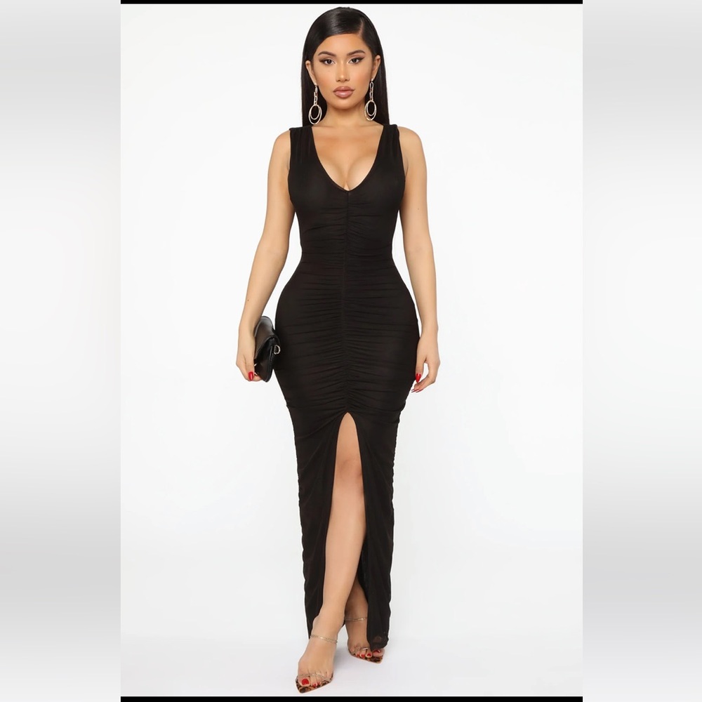 Don’t ruche me maxi dress